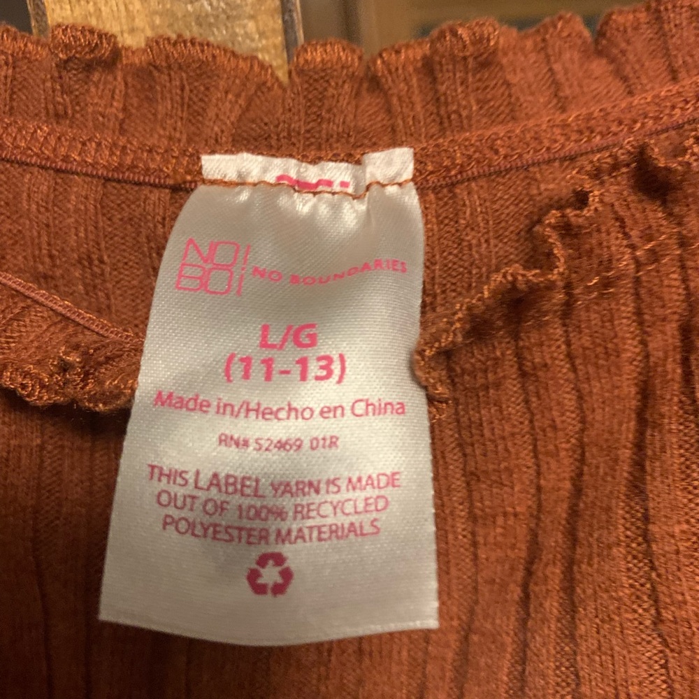 Rust Orange TOP - Picture 2 of 3